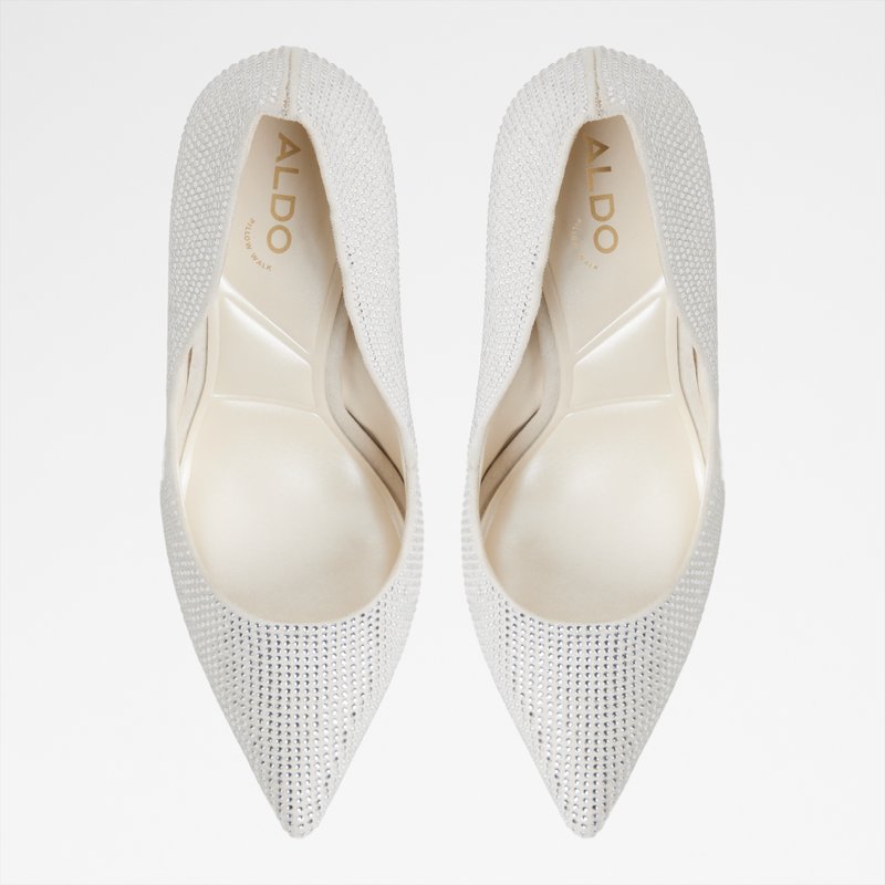 Aldo salonke na visoku petu STESSY2.0 TEX MICROFIBRE - bijela 5