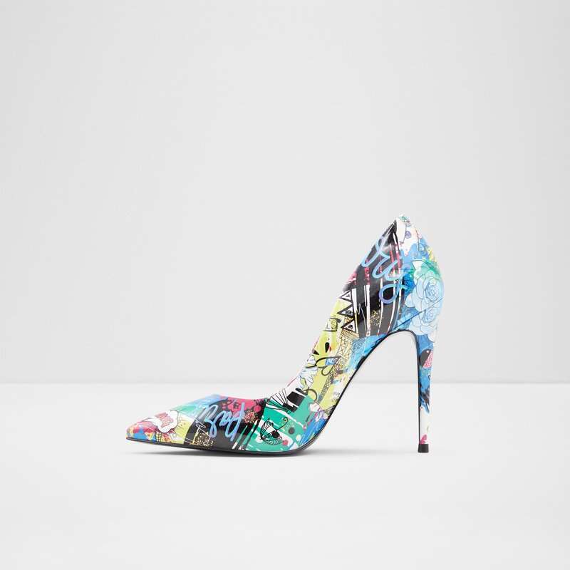 Aldo visoka peta STESSY SYN PRINT - multicolor 2