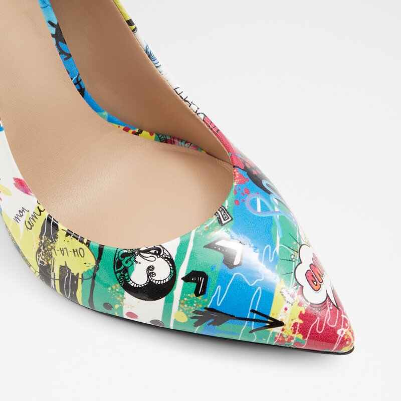 Aldo visoka peta STESSY SYN PRINT - multicolor 4