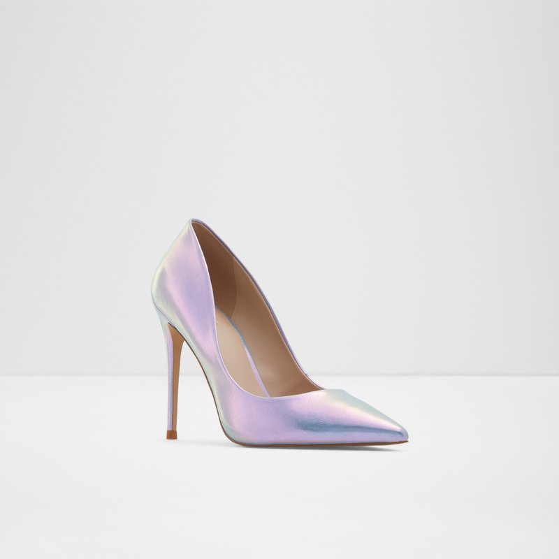 Aldo visoka peta STESSY_ SYN METALLIC - ljubičasta 5