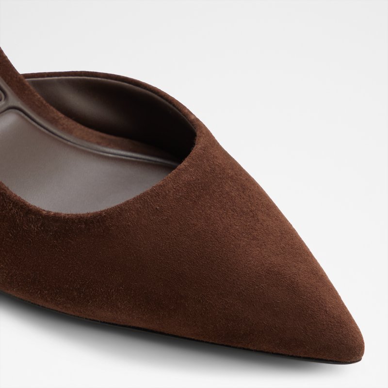 Aldo cipele na srednje visoku petu STESSYLOWSLING LEA SUEDE - smeđa 5