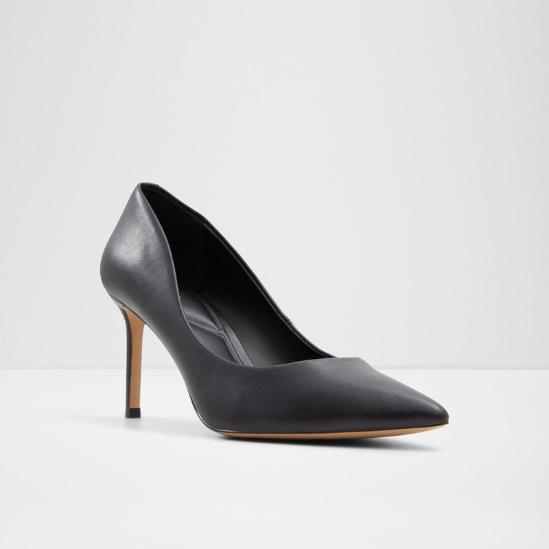 Aldo salonke na srednje visoku petu STESSYMID SYN SMOOTH - crna 3