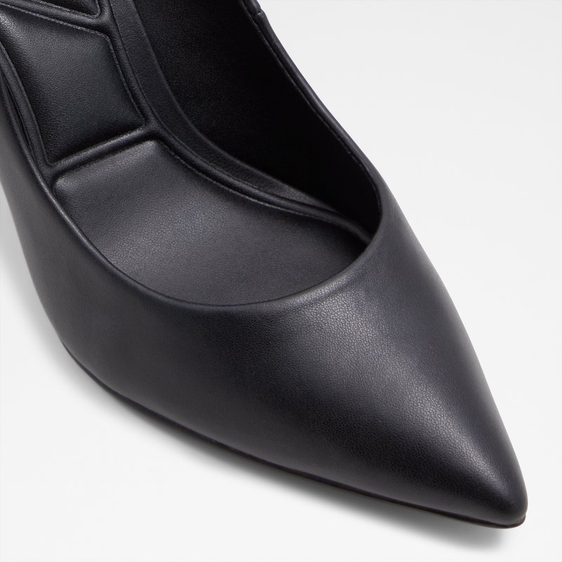 Aldo salonke na srednje visoku petu STESSYMID SYN SMOOTH - crna 4