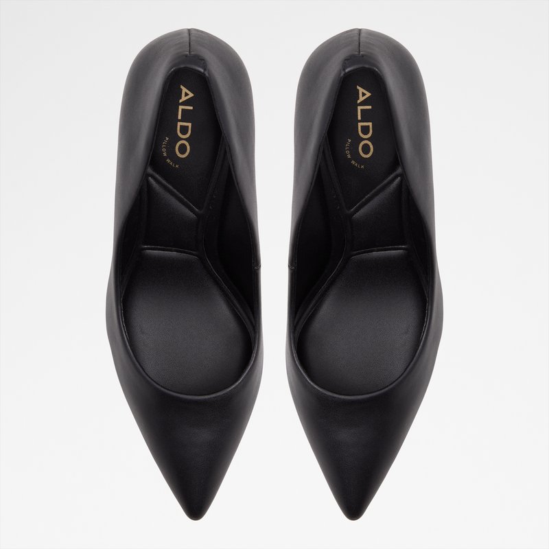 Aldo salonke na srednje visoku petu STESSYMID SYN SMOOTH - crna 5