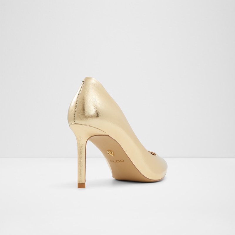 Aldo salonke na srednje visoku petu STESSYMID SYN METALLIC - zlatna 2