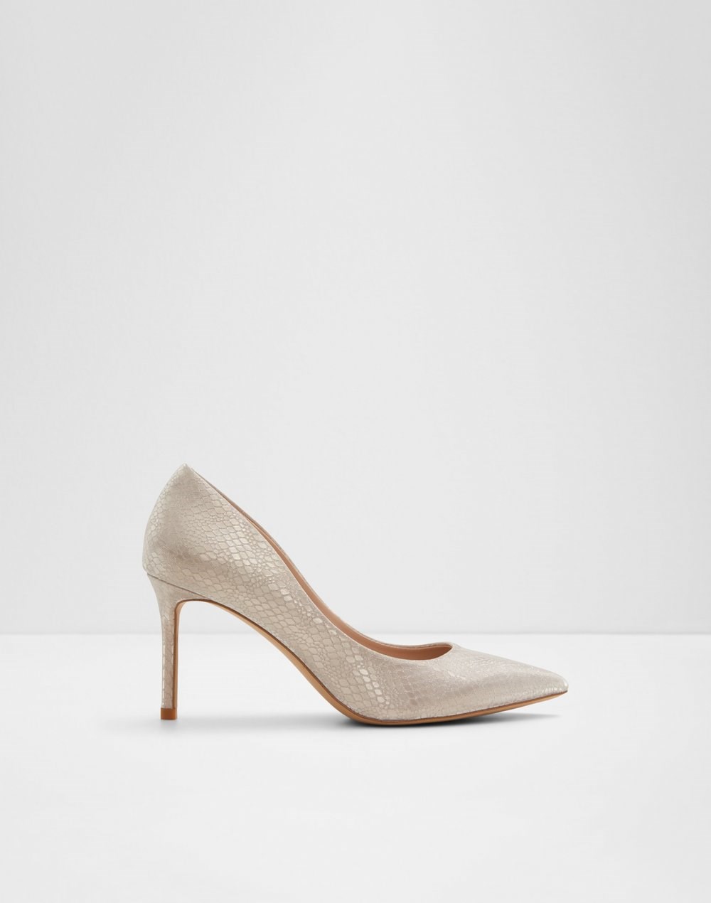 Aldo salonke na srednje visoku petu STESSYMID SYN METALLIC - ružičasta