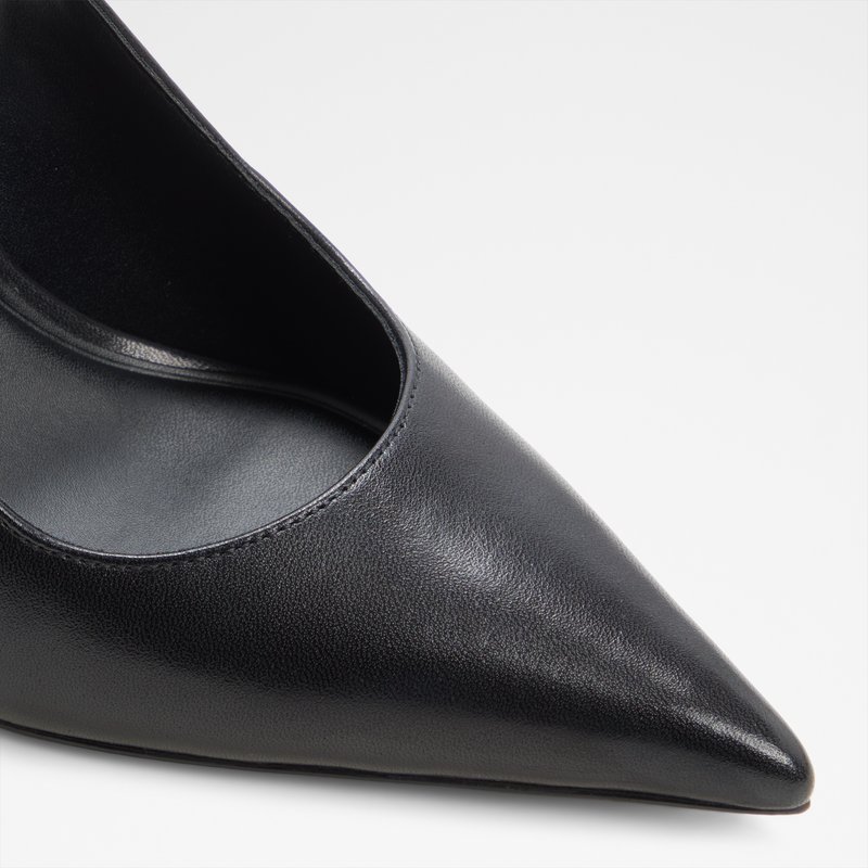 Aldo cipele na visoku petu STESSYSLING2.0 LEA SMOOTH - crna 4