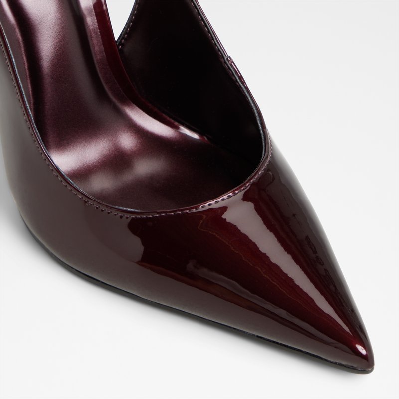 Aldo cipele na visoku petu STESSYSLING SYN METALLIC - smeđa 5