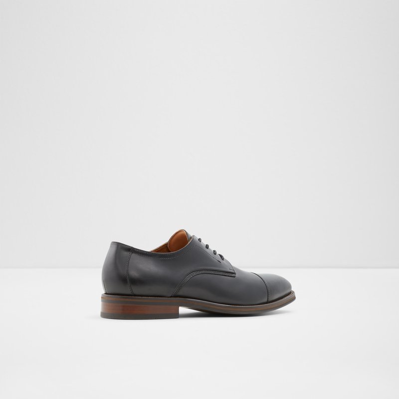 Aldo derby cipele STEVEFLEX-W LEA SMOOTH - crna 2