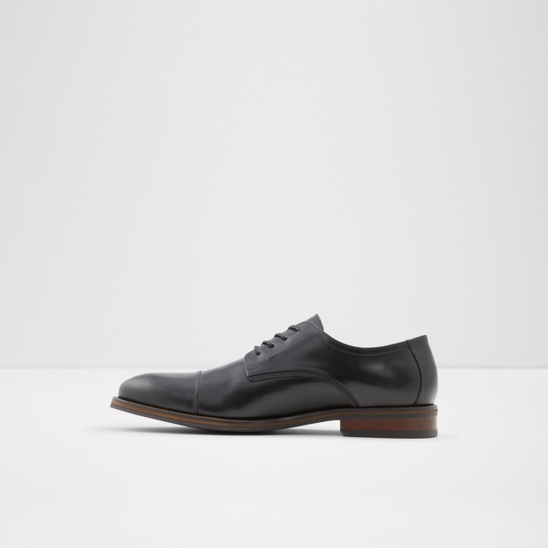 Aldo derby cipele STEVEFLEX-W LEA SMOOTH - crna 3