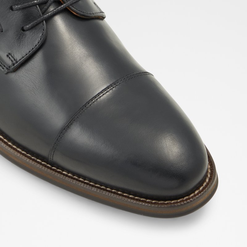 Aldo derby cipele STEVEFLEX-W LEA SMOOTH - crna 5