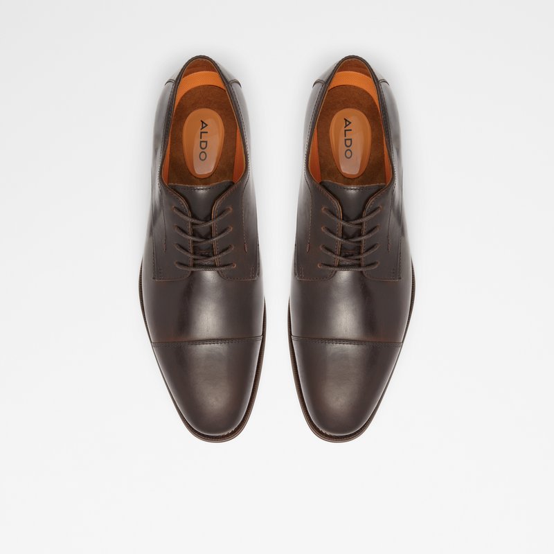 Aldo derby cipele STEVEFLEX-W LEA SMOOTH - smeđa 6