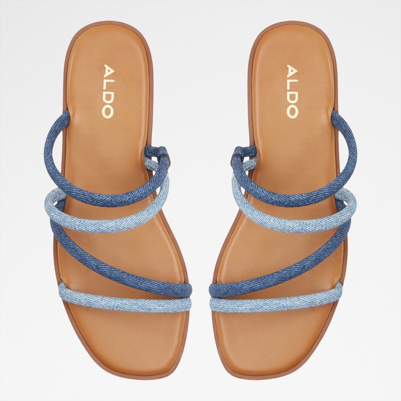 Aldo natikače STILA SYN DENIM - plava 6
