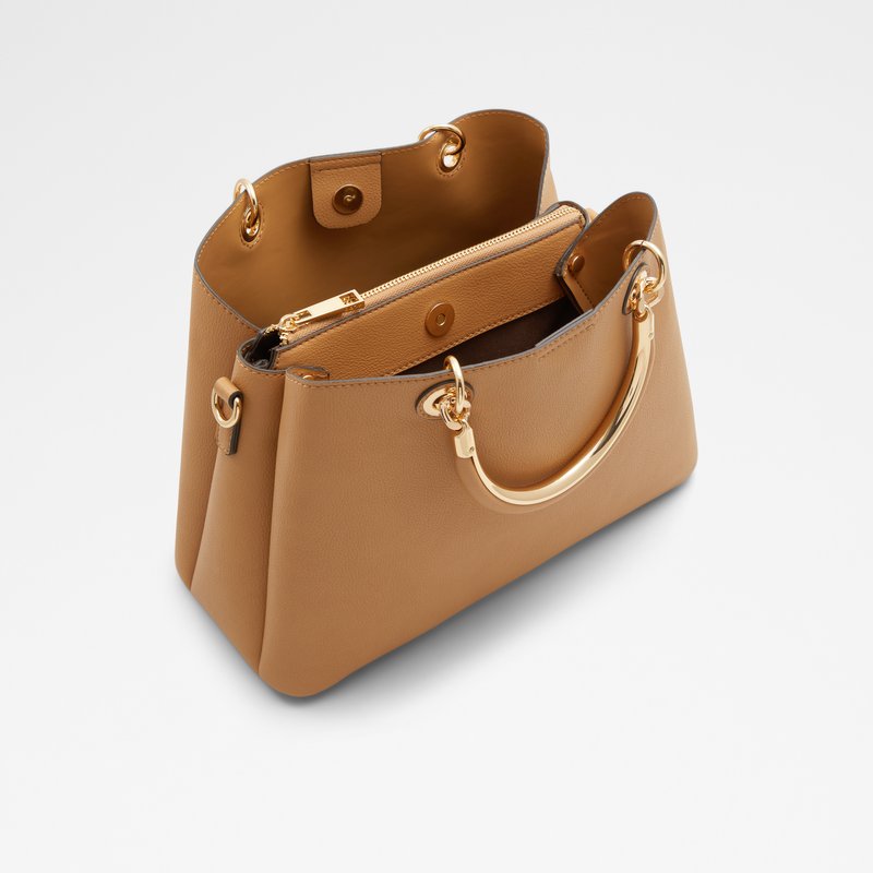 Aldo velika satchel torba SURGOINE SYN PEBBLE - bež 2