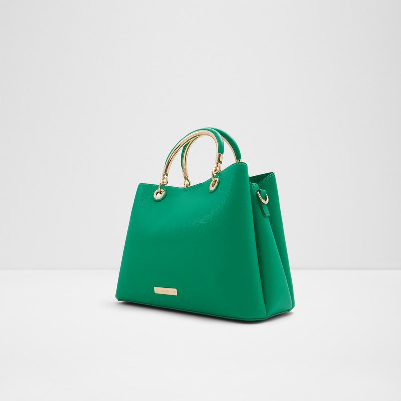 Aldo satchel velika torba SURGOINE SYN PEBBLE - zelena 4