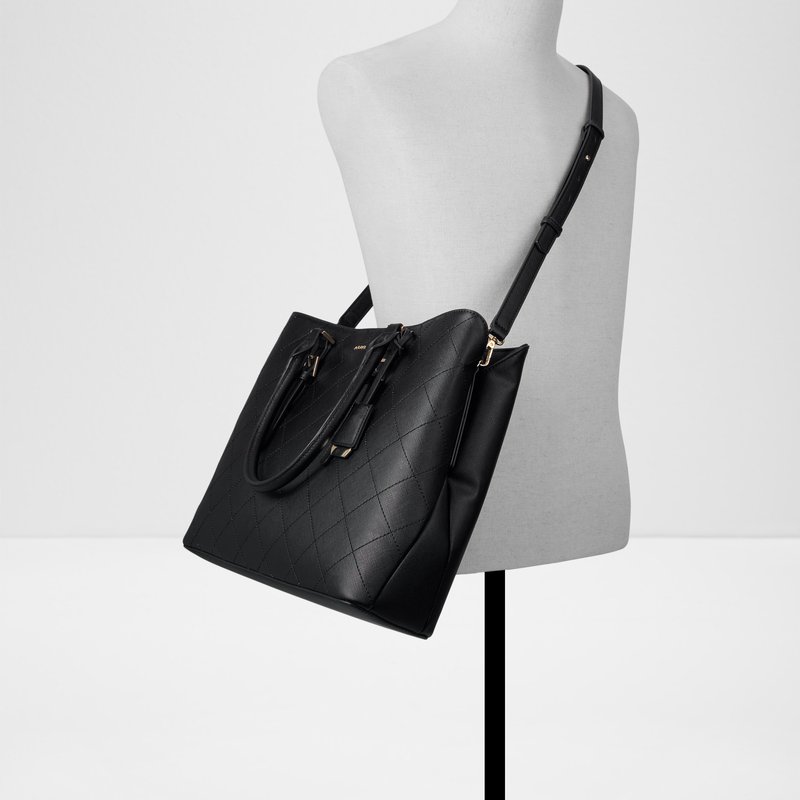 Aldo satchel torba za laptop za nošenje na ramenu TARANDI SYN MIX MAT - crna 4