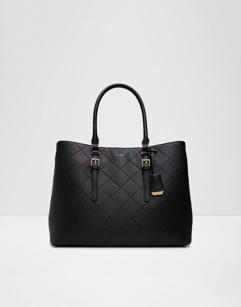 Aldo satchel torba za laptop za nošenje na ramenu TARANDI SYN MIX MAT - crna