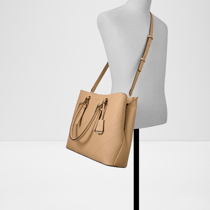 Aldo satchel torba za laptop za nošenje na ramenu TARANDI SYN MIX MAT - smeđa 3