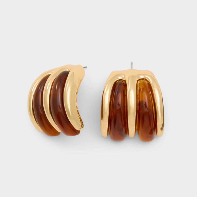 Aldo naušnice TAYIA - smeđa 1