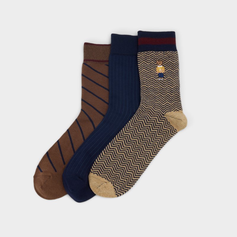 Aldo muške čarape TEDDYBEAR - bež 1