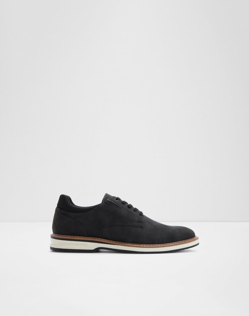 Aldo neformalne cipele TERRANO SYN NUBUCK - crna