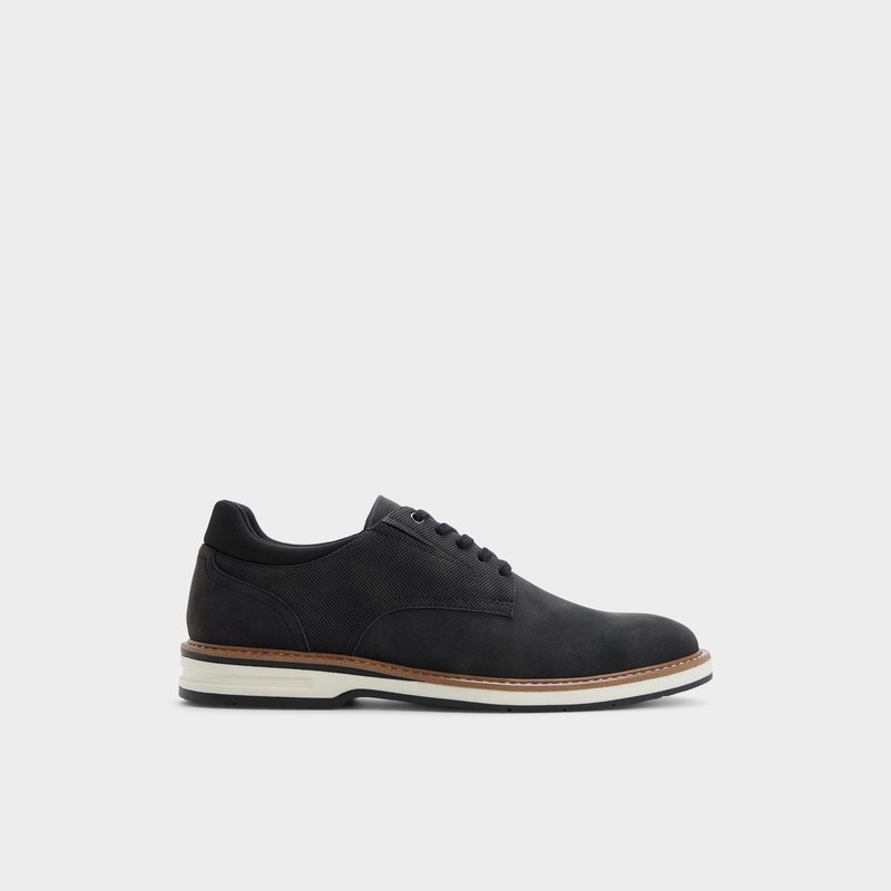 Aldo neformalne cipele TERRANO SYN NUBUCK - crna 1