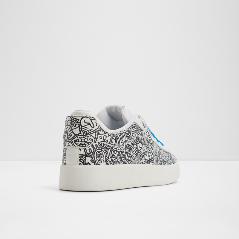 Aldo artist series ženske tenisice TGOODMAN01 SYN SMOOTH - bijela