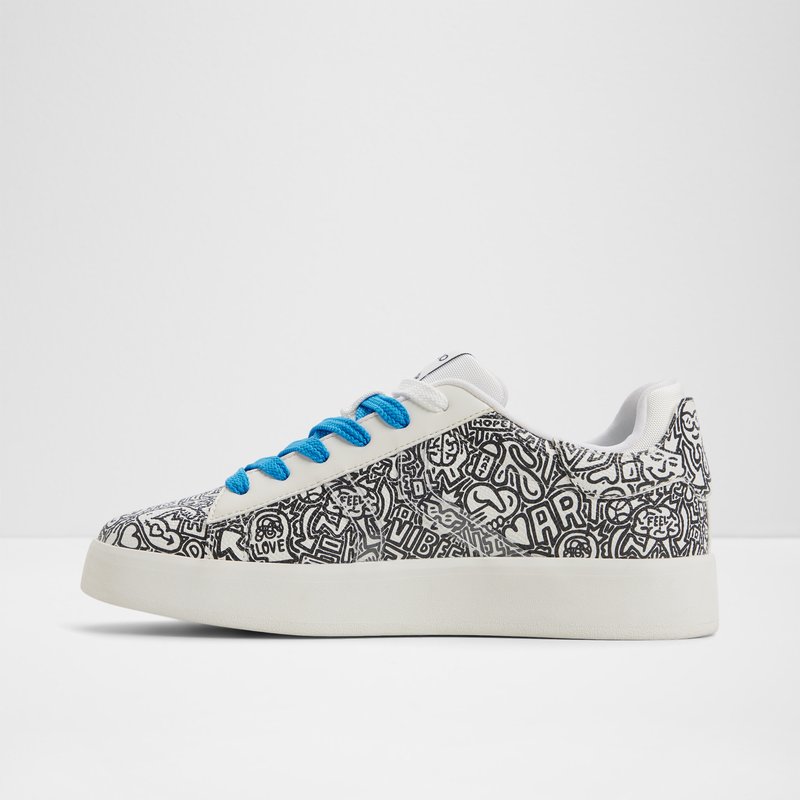 Aldo artist series ženske tenisice TGOODMAN01 SYN SMOOTH - bijela