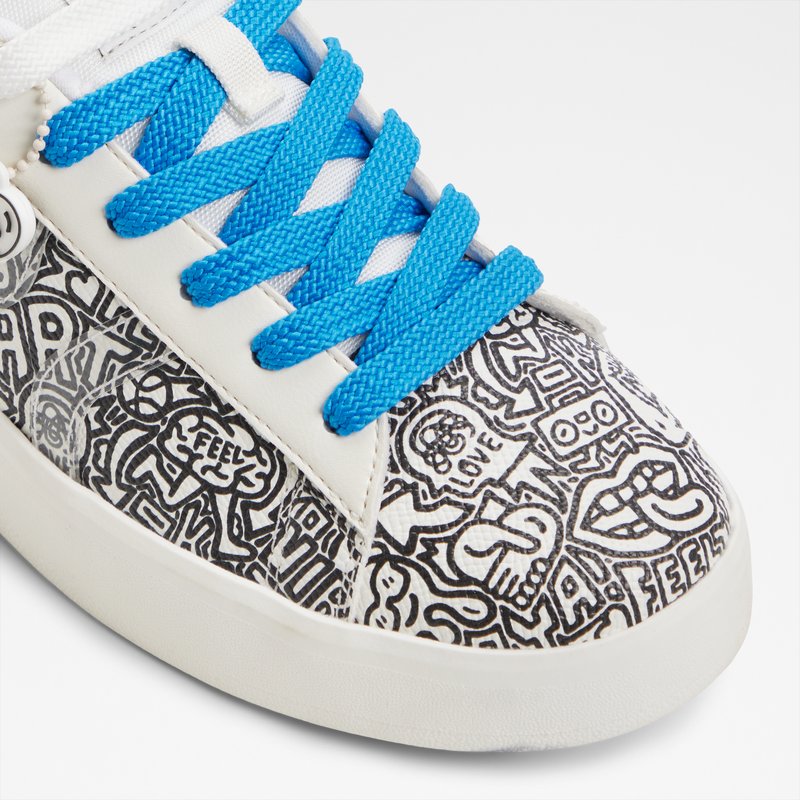 Aldo artist series ženske tenisice TGOODMAN01 SYN SMOOTH - bijela
