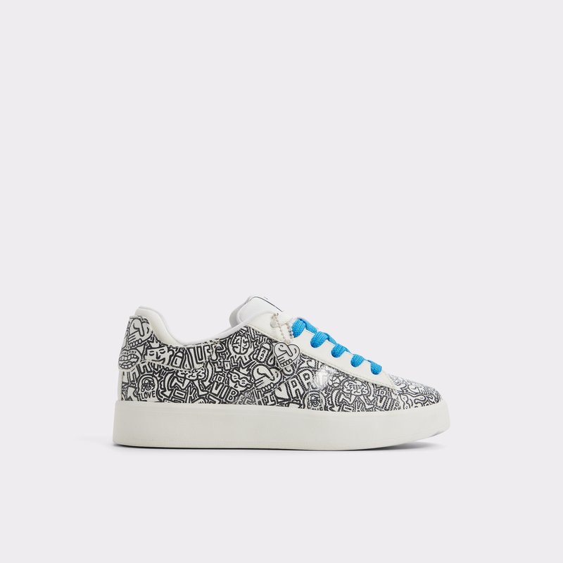 Aldo artist series ženske tenisice TGOODMAN01 SYN SMOOTH - bijela