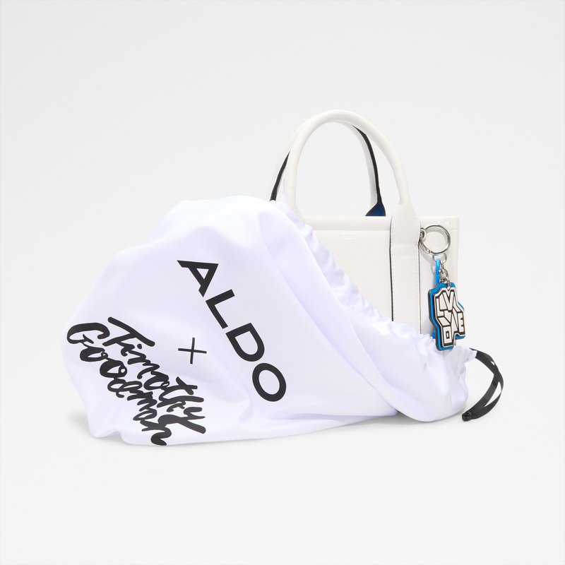 Aldo artist series satchel torbica s dodatnom torbicom TGOODMAN04 SYN SMOOTH - bijela