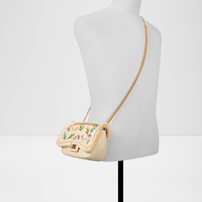 Aldo torbica za nošenje na ramenu THALIANA TEX MIX MAT - smeđa 3