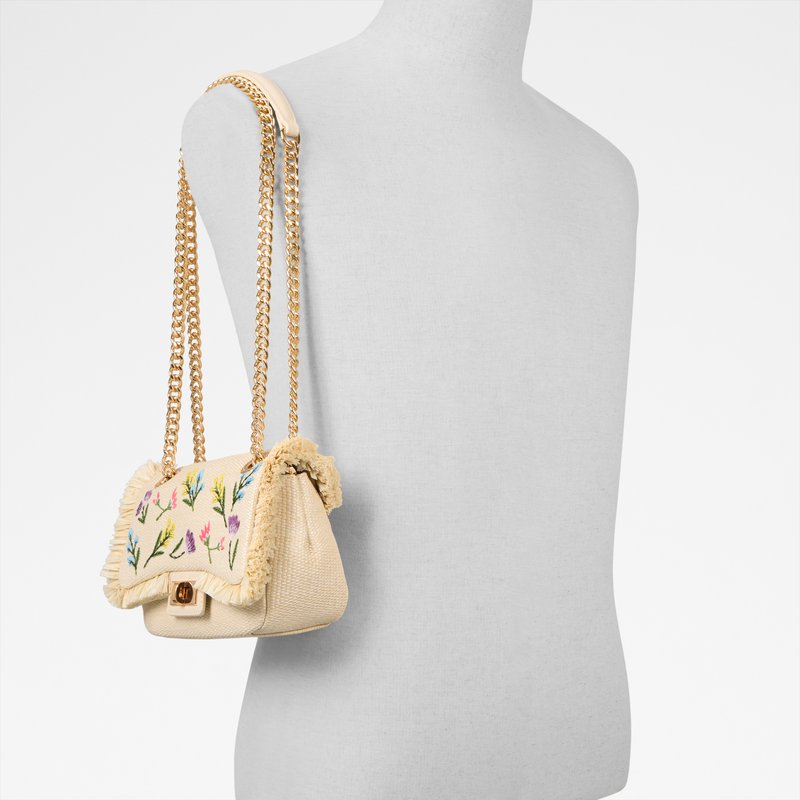 Aldo torbica za nošenje na ramenu THALIANA TEX MIX MAT - smeđa 5