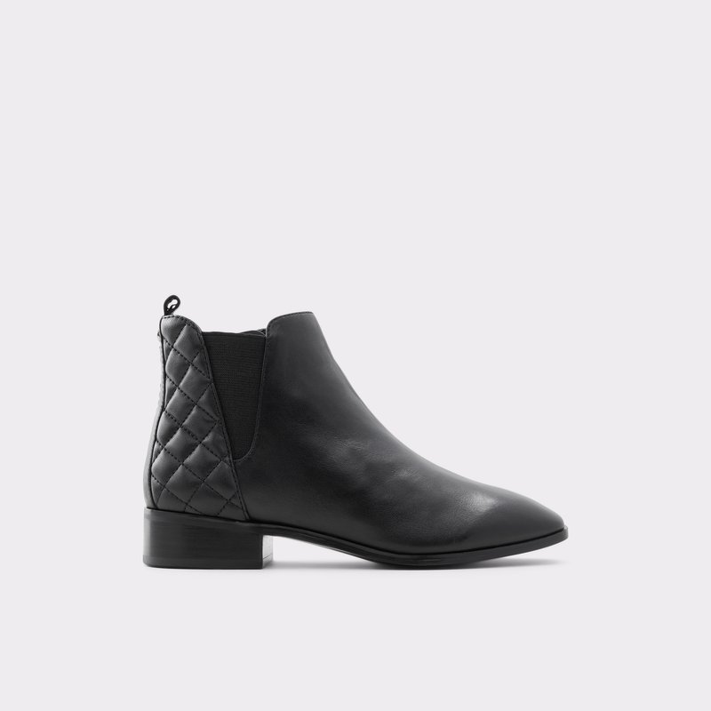 Aldo chelsea čizme TORWENFLEX LEA QUILTED - crna 1
