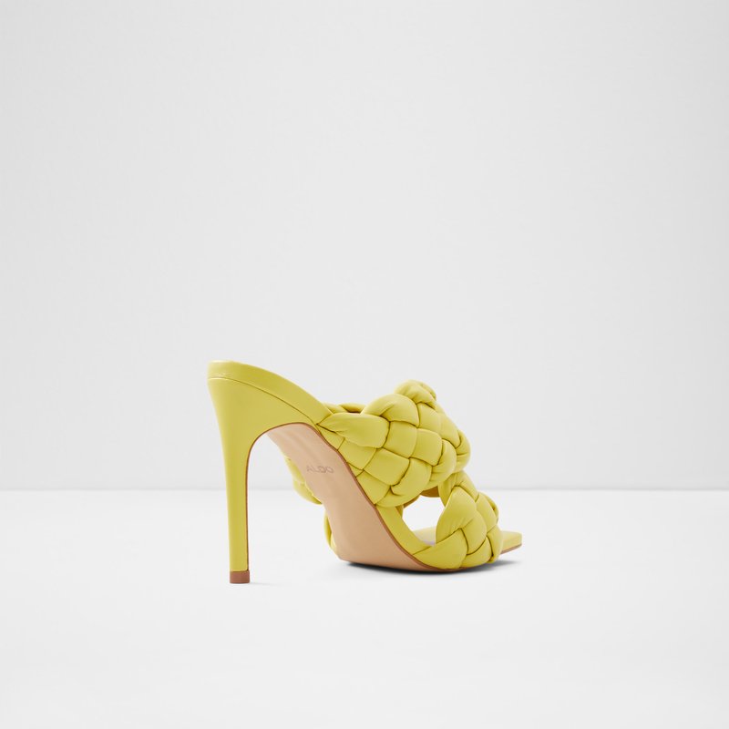 Aldo sandale na petu TRESSU SYN WOVEN - zelena 3