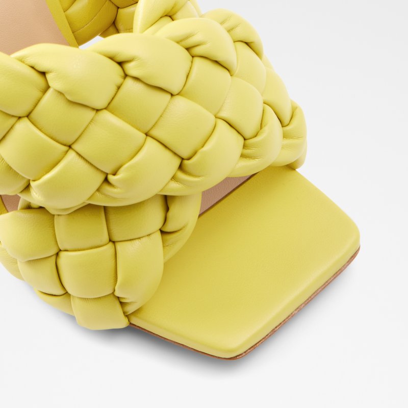 Aldo sandale na petu TRESSU SYN WOVEN - zelena 4