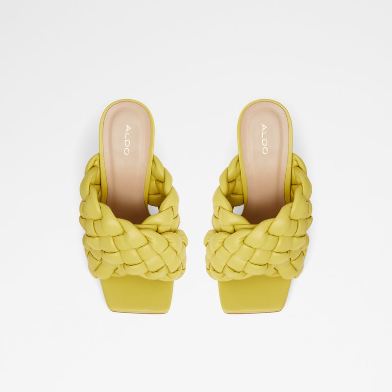 Aldo sandale na petu TRESSU SYN WOVEN - zelena 5