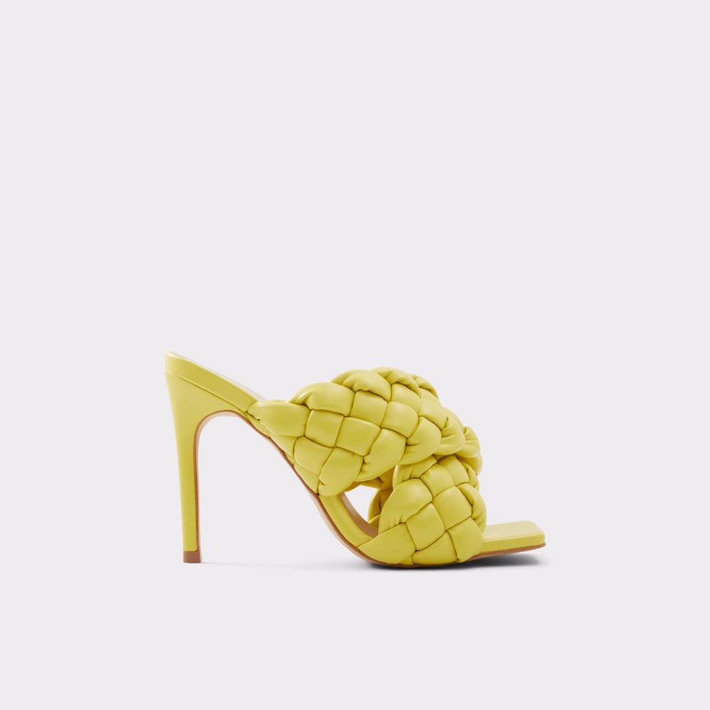 Aldo sandale na petu TRESSU SYN WOVEN - zelena 1