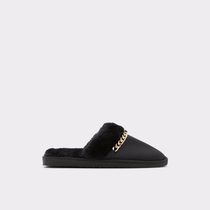 Aldo papuče TRONWAN TEX FAUX FUR - crna 1
