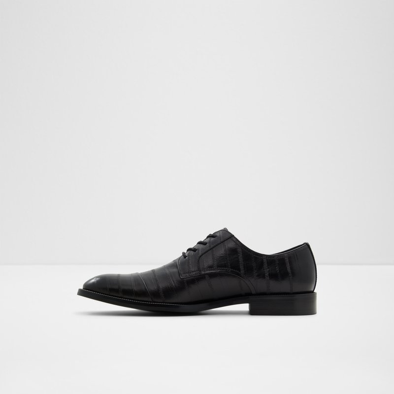 Aldo derby svečane cipele TUXIDO LEA EMBOSSED - crna 2