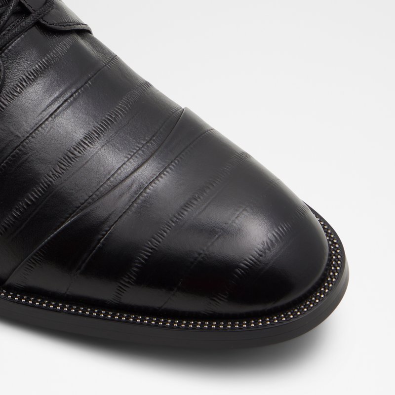 Aldo derby svečane cipele TUXIDO LEA EMBOSSED - crna 4