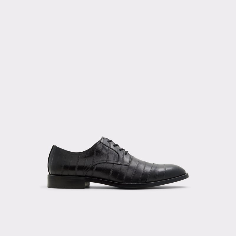 Aldo derby svečane cipele TUXIDO LEA EMBOSSED - crna 1