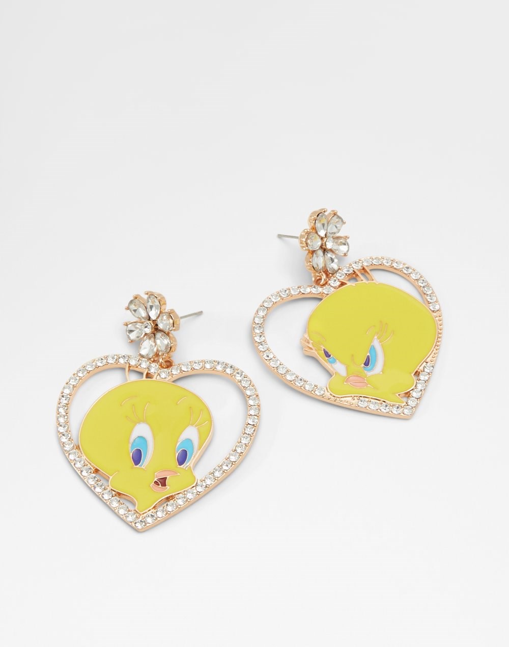 Aldo looney tunes x aldo naušnice TWEETYEARRINGS - žuta