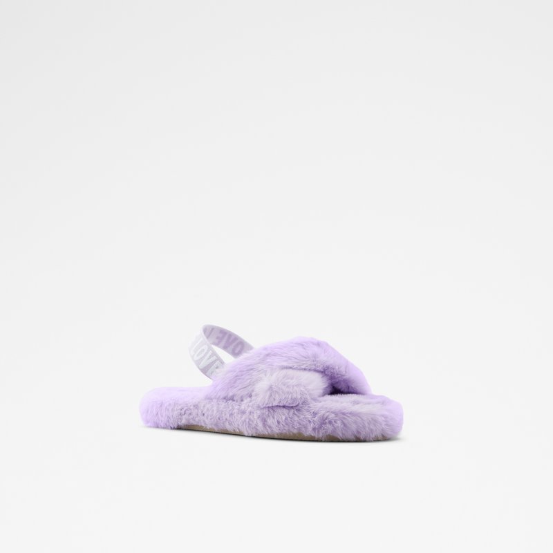 Aldo papuče UMEVEN TEX FAUX FUR - ljubičasta 4