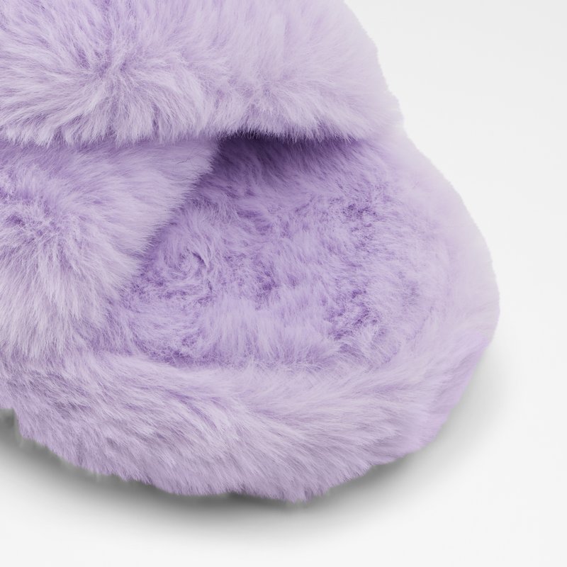 Aldo papuče UMEVEN TEX FAUX FUR - ljubičasta 5
