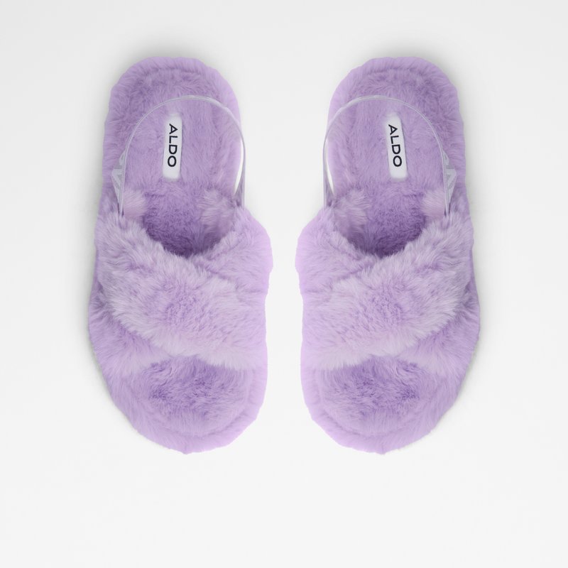 Aldo papuče UMEVEN TEX FAUX FUR - ljubičasta 6