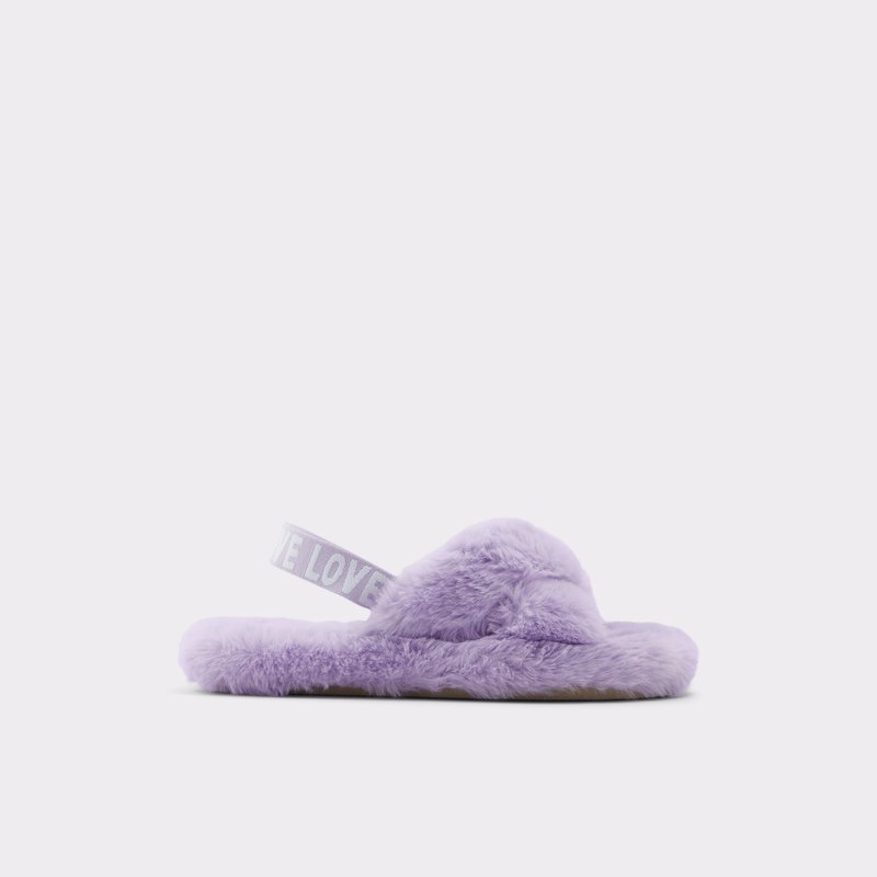 Aldo papuče UMEVEN TEX FAUX FUR - ljubičasta 1