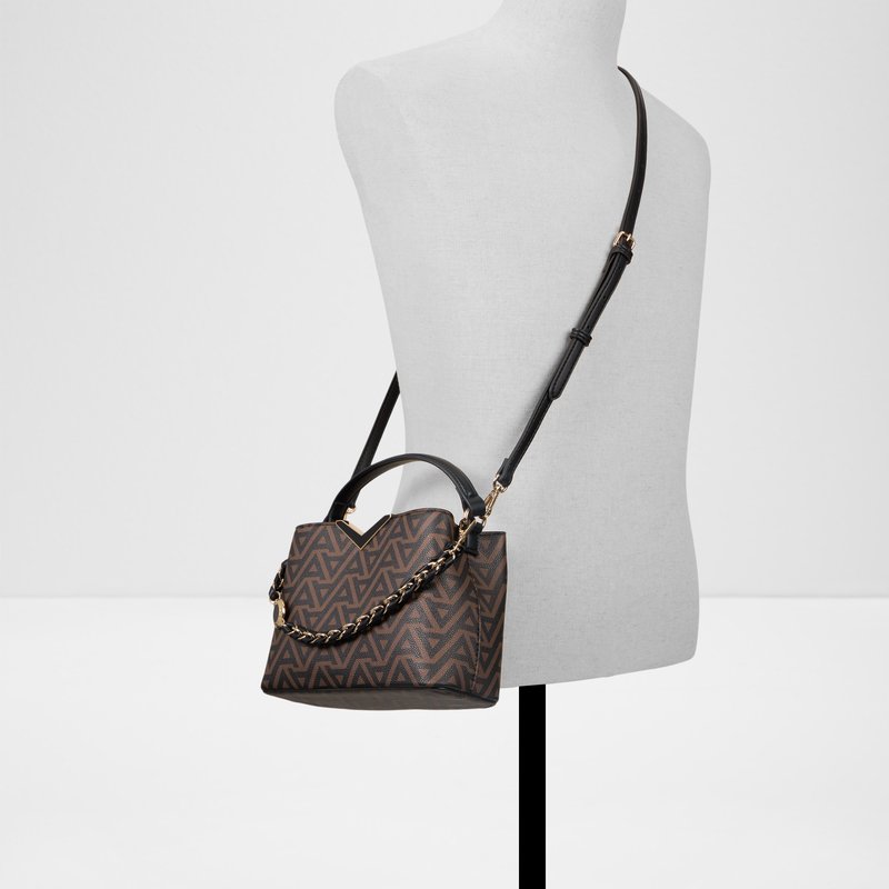 Aldo torbica za nošenje na ramenu ili u ruci VALENTYA SYN MIX MAT - smeđa 3