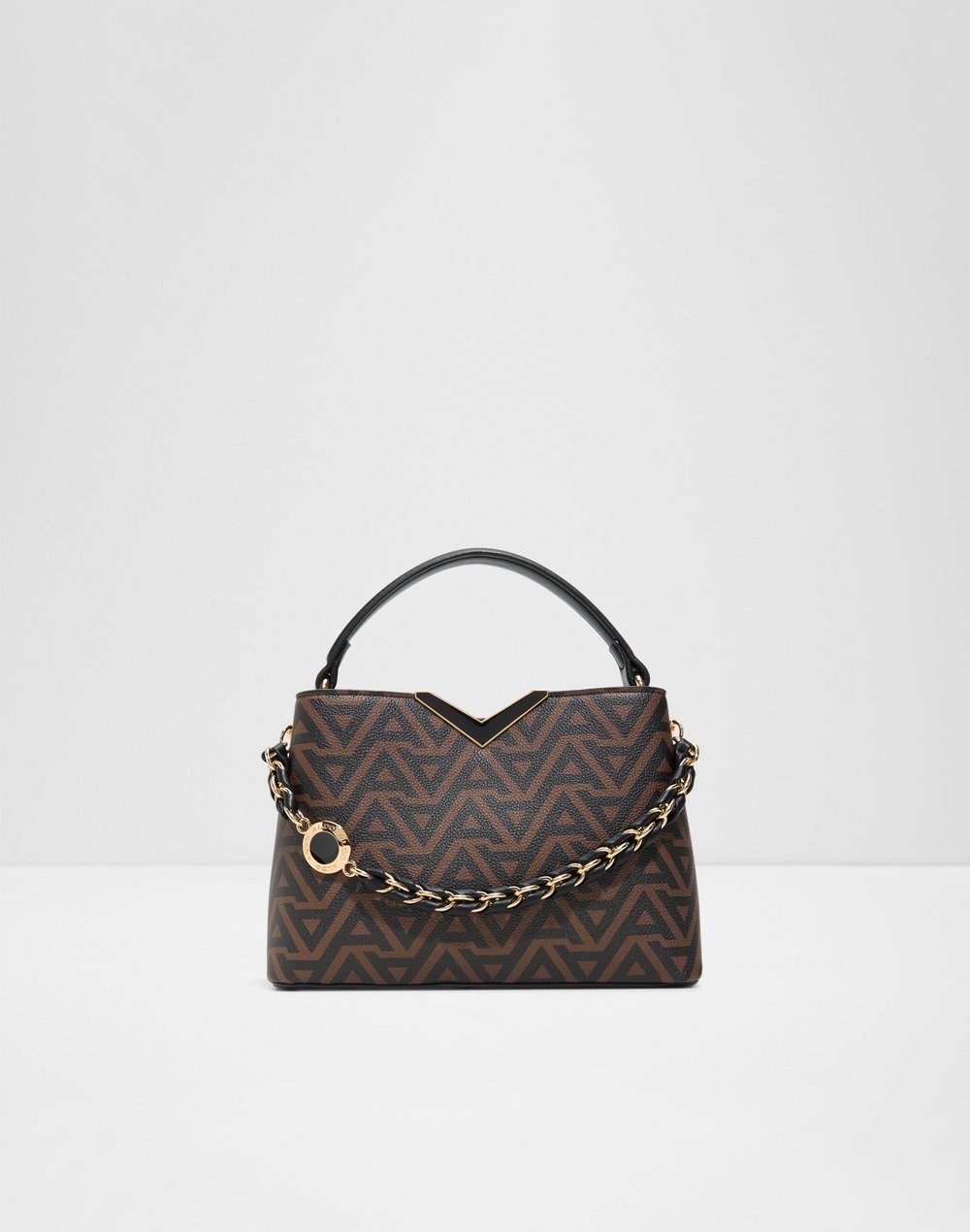 Aldo torbica za nošenje na ramenu ili u ruci VALENTYA SYN MIX MAT - smeđa