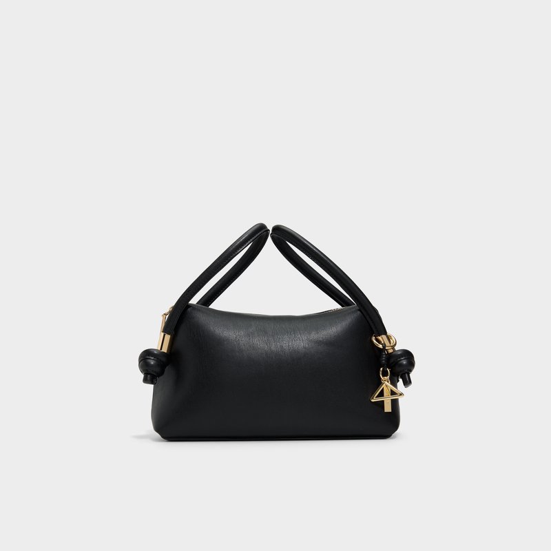 Aldo satchel torbica za nošenje u ruci ili na ramenu VALEREL SYN MIX MAT - crna 1